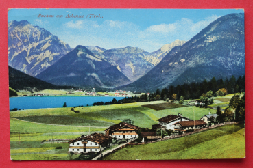 Postcard PC Buchau am Achensee / 1915